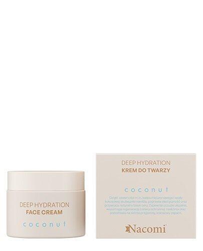 Nacomi Deep Hydration Krem do twarzy COCONUT, 40 ml