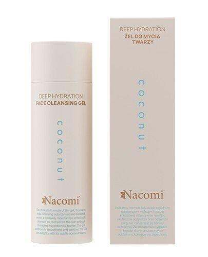 Nacomi Deep Hydration Żel do mycia twarzy COCONUT, 140 ml