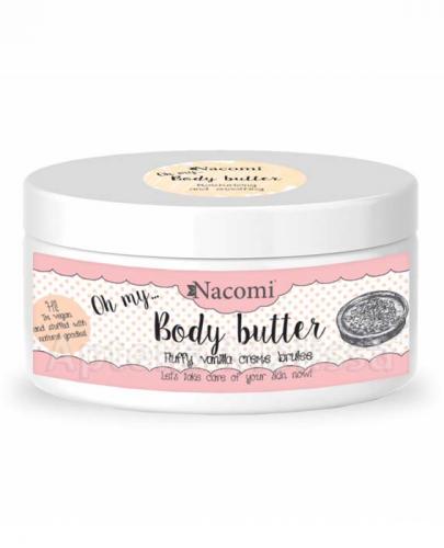 NACOMI Masło do ciała waniliowe creme brulee - 100 ml