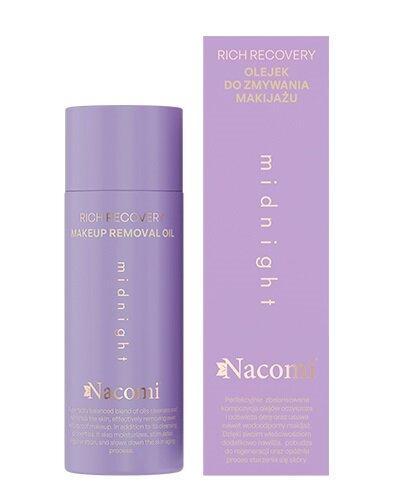 Nacomi Rich Recovery Olejek do zmywania makijażu Midnight, 100 ml