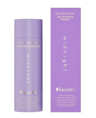 Nacomi Rich Recovery Żel do mycia twarzy Midnight, 140 ml