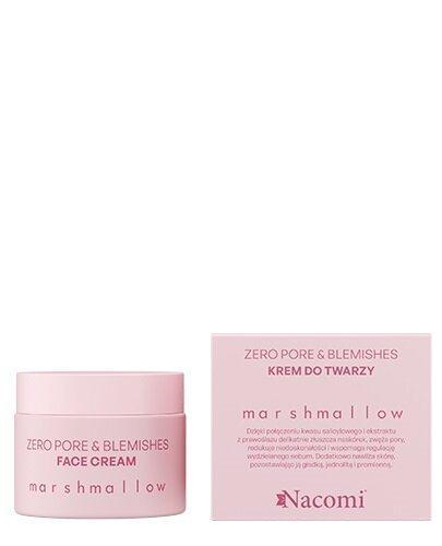 Nacomi Zero Pore & Blemishes Krem do twarzy MARSHMALLOW, 40 ml