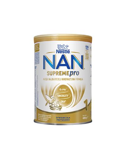 NAN SUPREMEPRO 1 Mleko początkowe w proszku dla niemowląt od urodzenia, 400 g