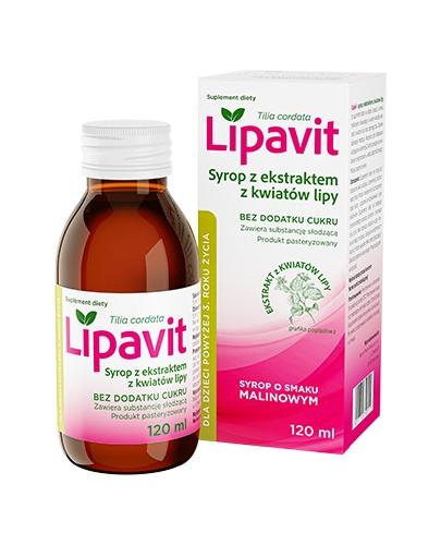 Nature Pharm Lipavit Syrop z ekstraktem z kwiatów lipy, 120 ml