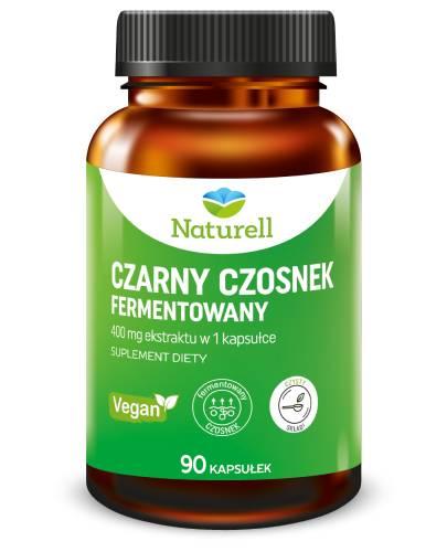 Naturell Czarny Czosnek Fermentowany, kapsułki, 90 sztuk