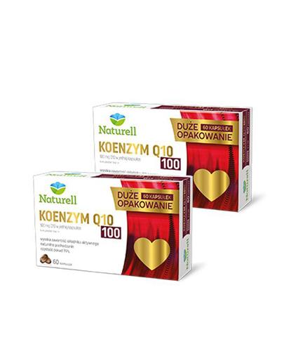 Naturell Koenzym Q10 100 mg - 2 x 60 kaps. - cena, opinie, właściwości 