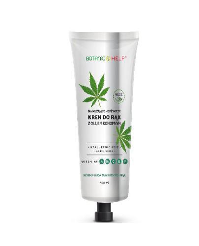 Botanic Help Nawilżająco-odżywczy krem do rąk z olejem konopnym, 100 ml