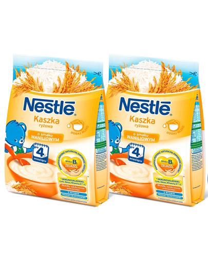 NESTLE Kaszka ryżowa o smaku waniliowym po 4 miesiącu - 2x180 g