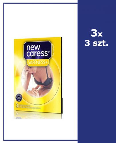 NEW CARESS SAFENESS+ - 3 x 3 szt.