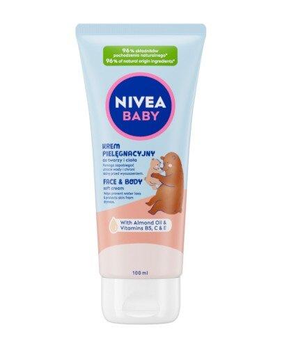 NIVEA BABY krem pielęgnacyjny do twarzy i ciała, 100 ml 