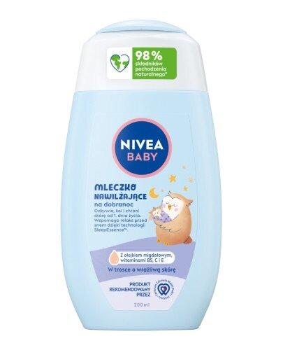 NIVEA BABY Mleczko nawilżające na dobranoc, 200 ml