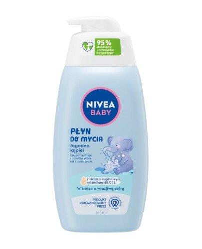 NIVEA BABY Płyn do mycia Łagodna Kąpiel, 450 ml