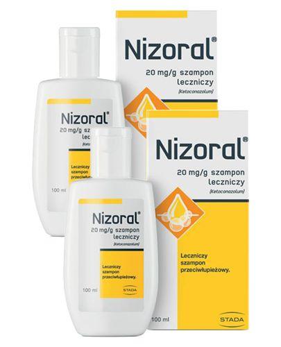 NIZORAL Szampon leczniczy przeciwłupieżowy, 2 x 100 ml