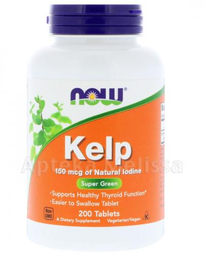 NOW FOODS Kelp 150 mcg - 200 tabl.