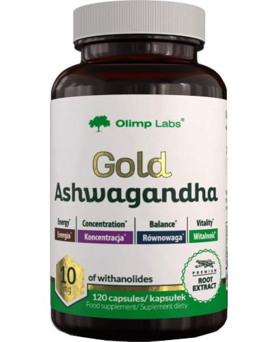 Olimp Gold Ashwagandha 120 kapsułek