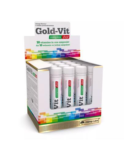 Olimp Gold-Vit Complex Shot o smaku pomarańczowym, 25 ml