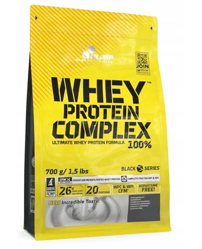 Olimp Whey Protein Complex 100% Vanilla Ice Cream, 700 g, cena, opinie, właściwości 