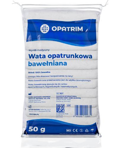 Opatrim Wata opatrunkowa bawełniana, 50 g