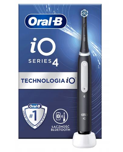 Oral-B iO Series 4 Black Szczoteczka Elektryczna, 1 sztuka 