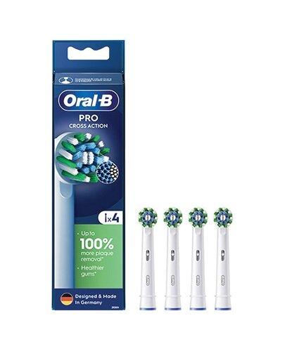 Oral-B Pro Cross Action Końcówki do szczoteczek elektrycznych, 4 sztuki