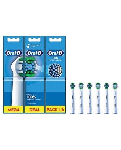 Oral-B Pro Precision Clean Końcówki do szczoteczek elektrycznych, 6 sztuk