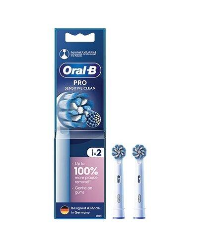 Oral-B Pro Sensitive Clean Końcówki do szczoteczek elektrycznych, 2 sztuki