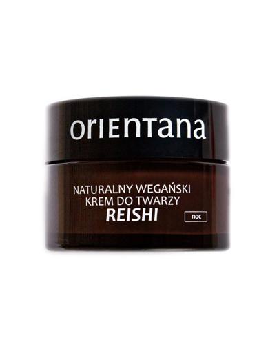 Orientana Naturalny wegański krem do twarzy Reishi na noc - 50 ml -