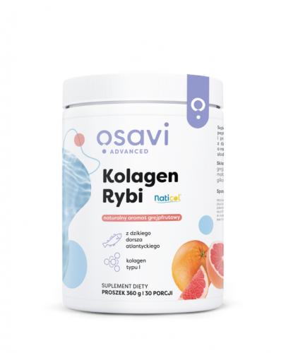 Osavi Kolagen Rybi naturalny aromat grejpfrutowy, 360 g