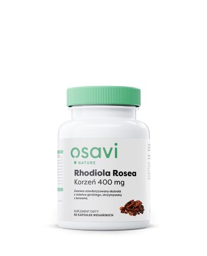 OSAVI Rhodiola Rosea Korzeń 400 mg, 60 kapsułek