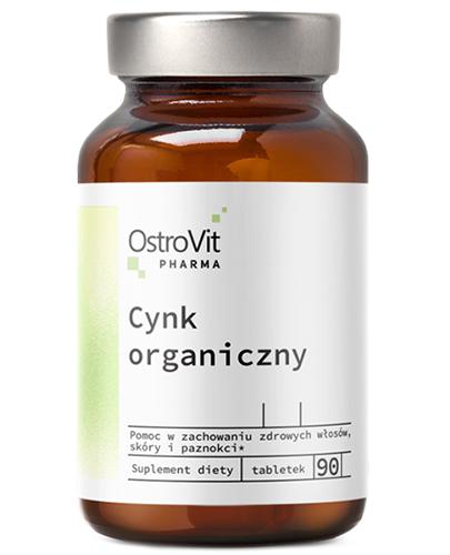 OstroVit Pharma Cynk organiczny - 90 tabl. - cena, opinie, dawkowanie