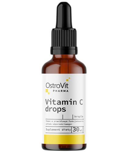 OstroVit Pharma Vitamin C Drops - 30 ml - cena, opinie, wskazania