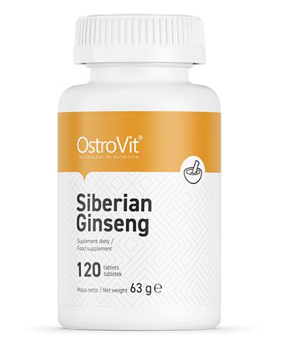 OstroVit Siberian Ginseng - 120 tabl. - cena, opinie, właściwości