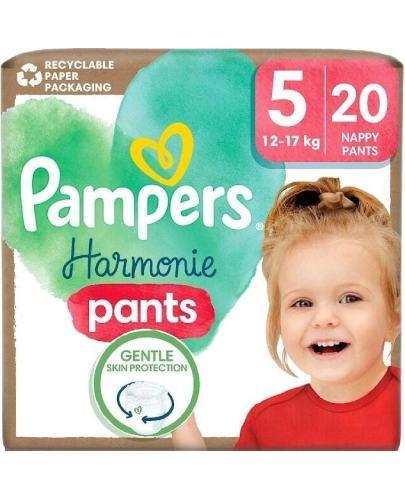 Pampers Harmonie Baby Pieluchomajtki, rozmiar 5 12kg-17kg, 20 sztuk