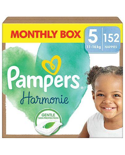 Pampers Harmonie Baby Pieluszki, rozmiar 5, 11 kg-16 kg, 152 sztuk