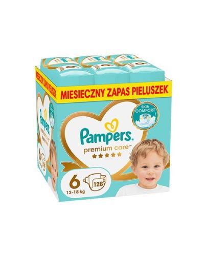 Pampers Premium Care Pieluszki, rozmiar 6 (13kg-18kg),128 sztuk