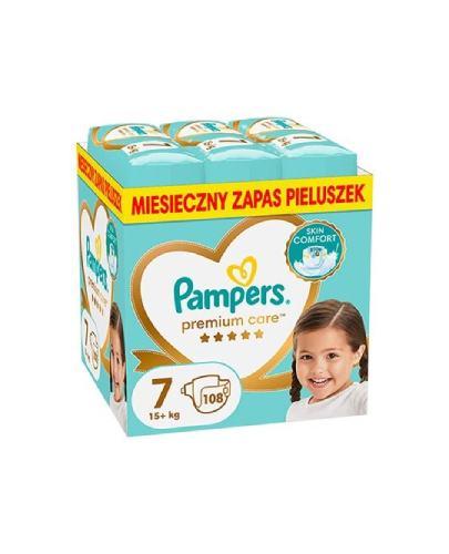 Pampers Premium Care Pieluszki, rozmiar 7 (15kg+), 108 sztuk