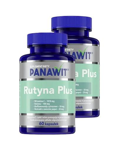 PANAWIT Rutyna Plus, 2 x 60 kapsułek