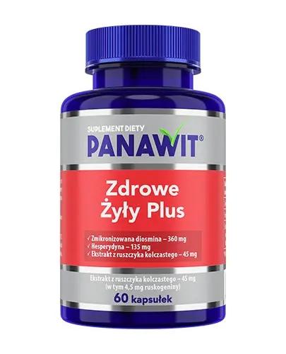 Panawit Zdrowe Żyły Plus - 60 kaps.