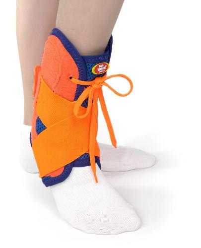 Pani Teresa Medica Young Stabilizator stawu skokowego dla dzieci Niebieski 15-18 cm, 1 sztuka [PT 0339]