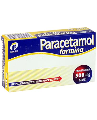 Paracetamol farmina 500 mg, 10 czop., cena, opinie, dawkowanie