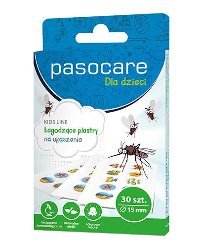 Pasocare Kids Line Łagodzące plastry na ukąszenia - 30 szt. - cena, opinie, działanie