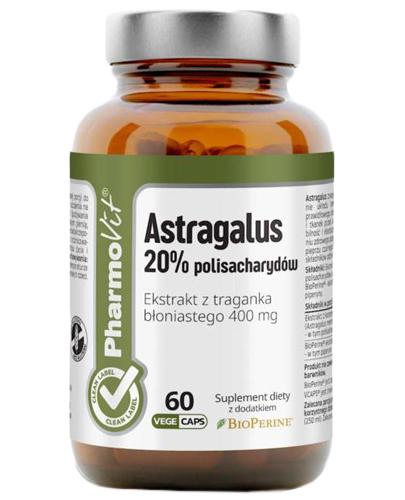 Pharmovit Astragalus 20% polisacharydów - 60 kaps. Na odporność - cena, opinie, wskazania