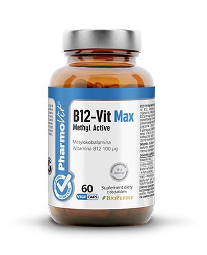 Pharmovit B12-Vit Max - 60 kaps. - cena, opinie, właściwości