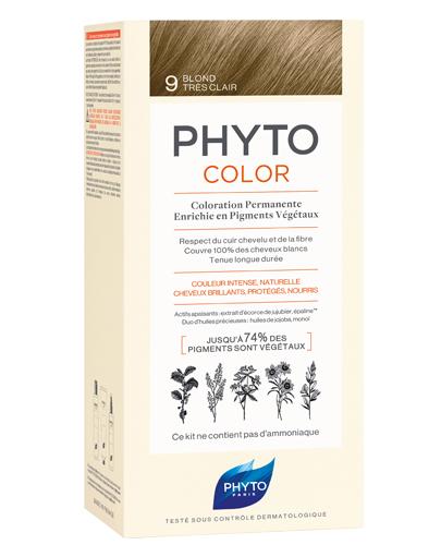 PHYTO COLOR Farba do włosów - 9 BARDZO JASNY BLOND