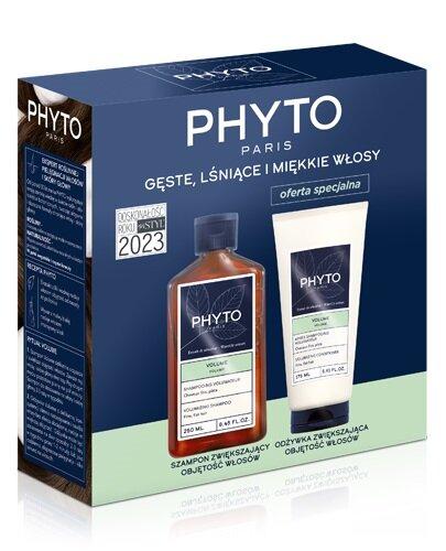 Phyto Volume Zestaw Szampon zwiększający objętość 250 ml + Odżywka zwiększająca objętość 175 ml