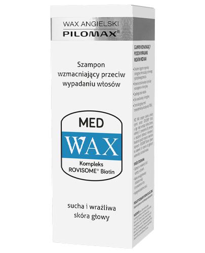 Pilomax Wax Med Szampon wzmacniający przeciw wypadaniu włosów - 150 ml - cena, opinie, wskazania