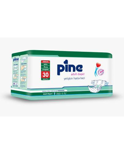 Pine Pieluchomajtki dla dorosłych Medium (50-75 kg), 30 sztuk