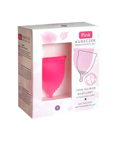 Pink Kubeczek menstruacyjny, rozm. S,  1 sztuka