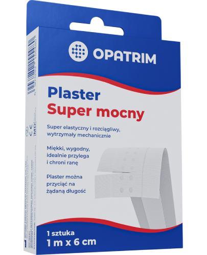 Opatrim Plaster super mocny 1 m x 6 cm, 1 sztuka