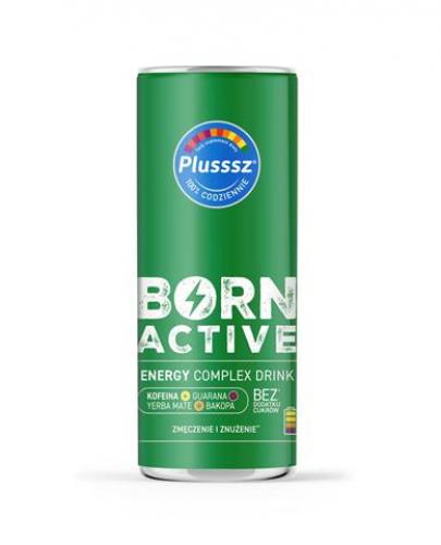 Plusssz Born Active Energy Complex Drink, 250 ml